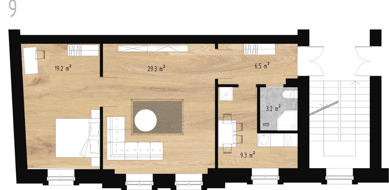 리가 Gourmet Storie'S Ap 68Sqm Renovated Free Parking 아파트 외부 사진